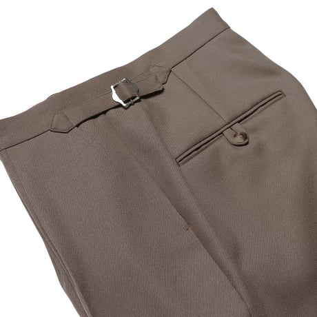 tone / CAVALRY TWILL SOFT FLAIR PANTS / CINNAMON