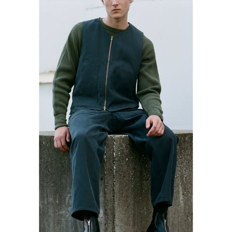 PHIGVEL MAKERS & Co. / AVIATOR ZIP BOOTS / BLACK