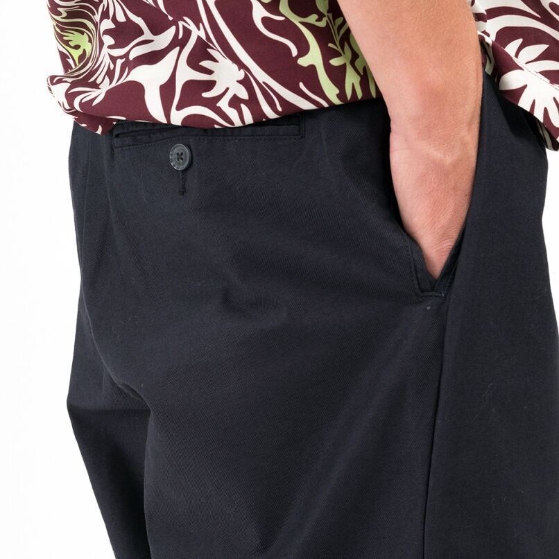 STUSSY / VOLUME PLEATED TROUSER / BLACK | Sopho STUSSY / VOLUME PLEATED TROUSER / BLACK | Sopho
