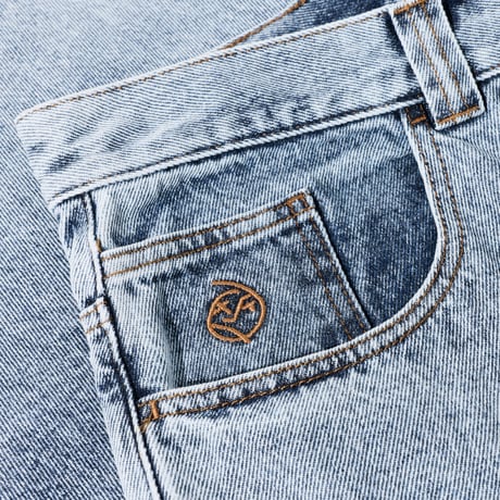 POLAR SKATE CO. / BIG BOY SHORTS / HEAVY WASHED BLUE