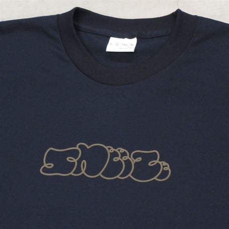 SNEEZE MAGAZINE / LOGO T-SHIRT / DEEP NAVY