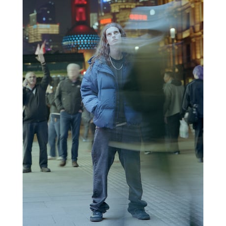 POLAR SKATE CO. / SOFT PUFFER JACKET / THISTLE BLUE
