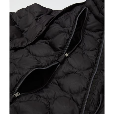 BAL / REMOVABLE SLEEVE DOWN JACKET / BLACK