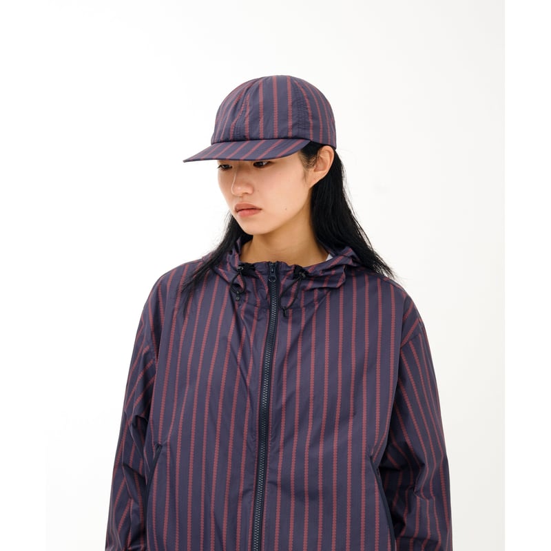 SOL soonerorlater / STRIPE NYLON HOODED JACKET