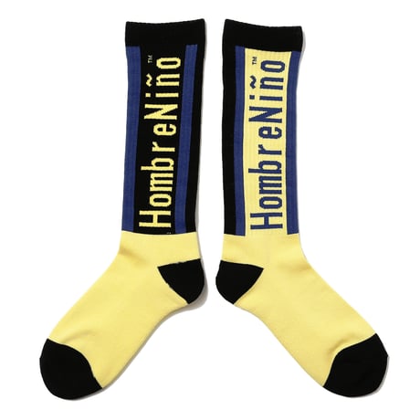 HOMBRE NINO / SKATE SOCKS / YELLOW