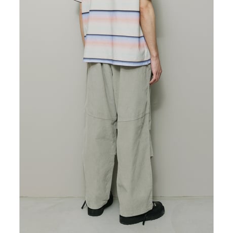 BAL / CORD WIDE MOUNTAIN PANT / MID GRAY