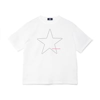 SOL soonerorlater / STAR TEE / WHITE