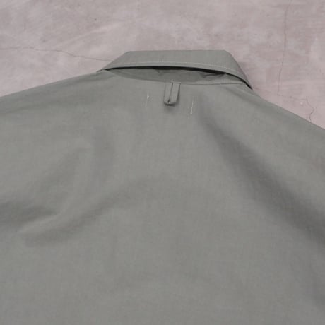 tone / COTTON NYLON GARDEN JACKET / MOSS
