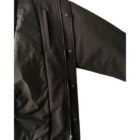 COMFORTABLE REASON / BOA PUFF JACKET / BROWN