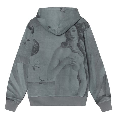 STUSSY / DYED VENUS HOODIE / BLACK