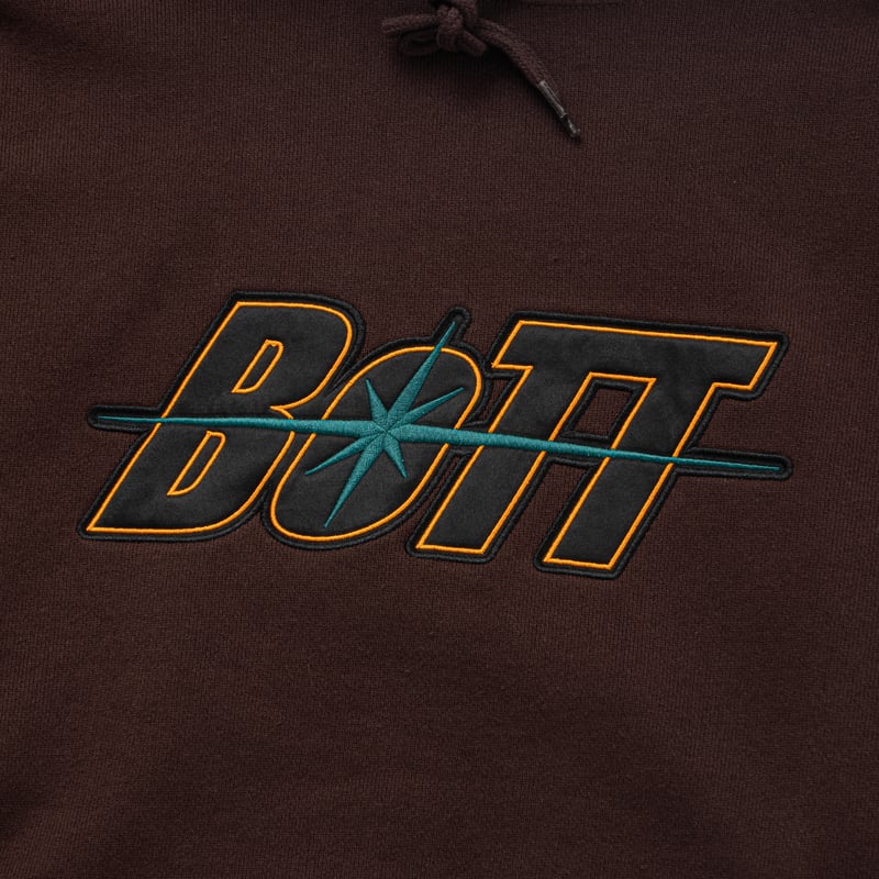 BoTT / SPACE LOGO HOODIE / BROWN | Sophomore