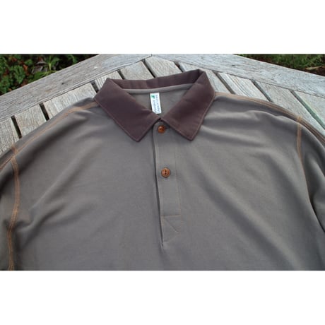 NOROLL / DRY WASHI L/S POLO / KUCHIBA