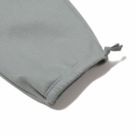 HOMBRE NINO / RUBBER LOGO SWEAT PANTS / BLUE GRAY