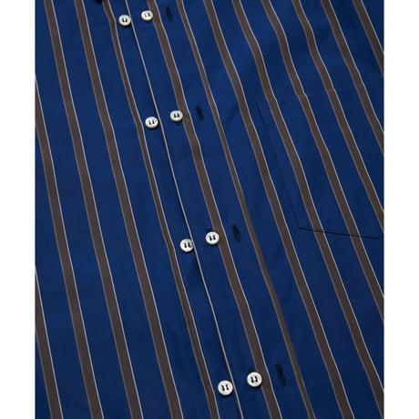 BAL / DOUBLE BUTTON SHIRT / NAVY