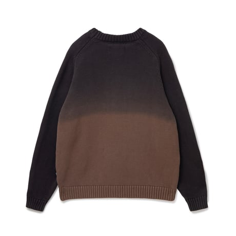 BoTT / DYED RAGLAN KNIT / BLACK