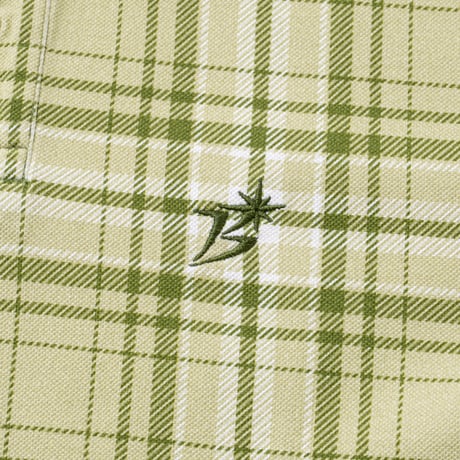 BoTT / PLAID S/S POLO SHIRT / GREEN