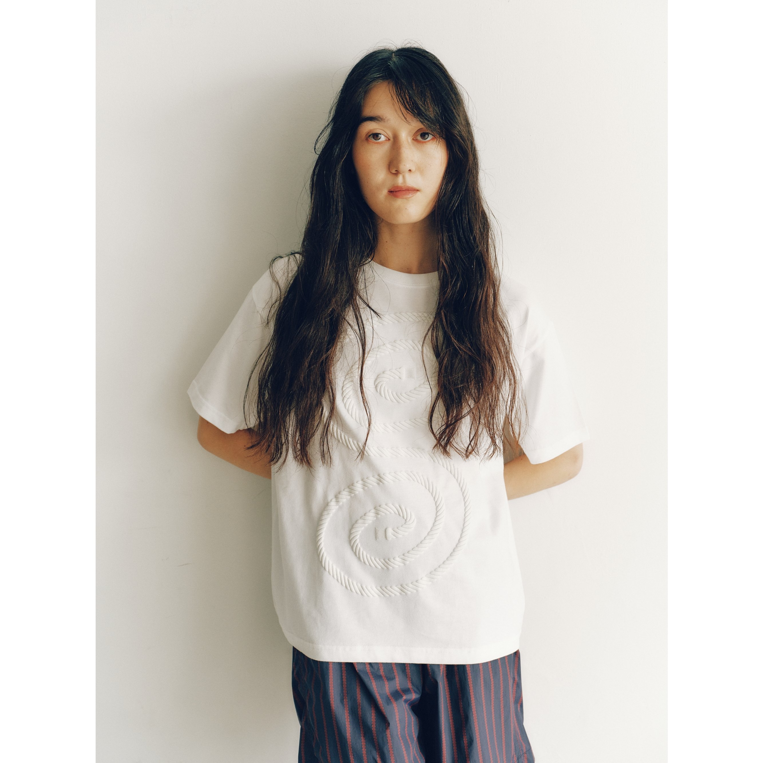 SOL soonerorlater / ROPE LOGO TEE / WHITE | Sop