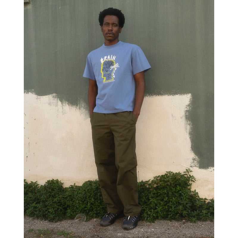 BRAIN DEAD RINGING EAR T-SHIRT BLUE Mサイズ BRAIN DEAD / RINGING EAR T-SHIRT / BLUE | Sopho