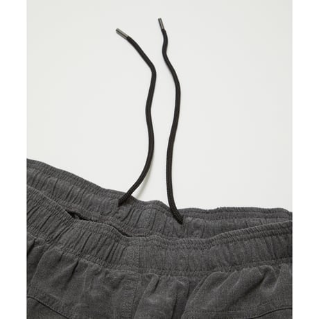 BAL / COTTON  LINEN CARGO SHORT / BLACK