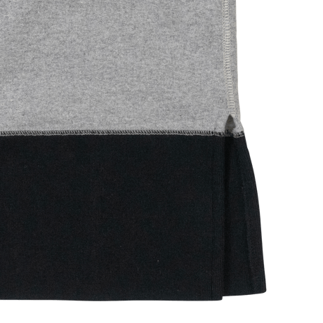ON-AIR / HEAVY FLEECE BAJA HOODIE / GREY HEATHER x BLACK