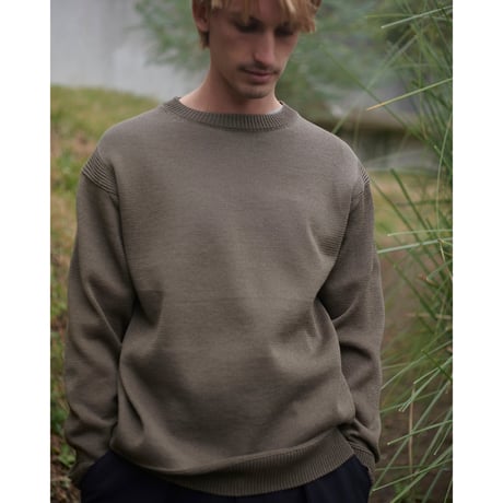 PHIGVEL MAKERS & Co. / MIL CREWNECK KNIT / OLIVE