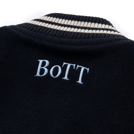 BoTT / TEDDY VARSITY JACKET / NAVY