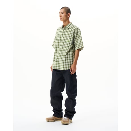 BoTT / PLAID S/S SHIRT / GREEN