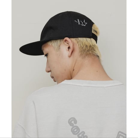 BAL / WORLD COTTON 6-PANEL HAT / BLACK