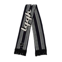 LQQK STUDIO / KNIT SCARF / NAVY