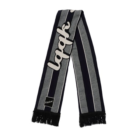 LQQK STUDIO / KNIT SCARF / NAVY