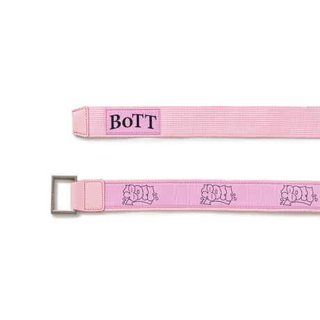 BoTT / PAUL WOVEN BELT / PINK