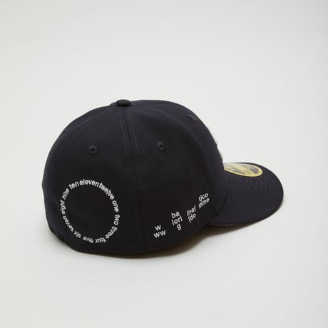 BAL / x NEW ERA 59/FIFTY LOW PROFILE b LOGO CAP / NAVY