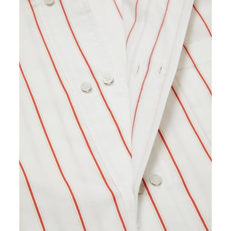 BAL / DOUBLE BUTTON SHIRT / WHITE