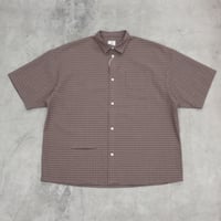 NOROLL / NORMAL PANAMA S/S SHIRT / PANAMA CHECK