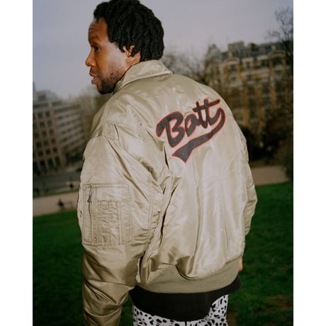 BoTT / NYLON FLIGHT JACKET / OLIVE