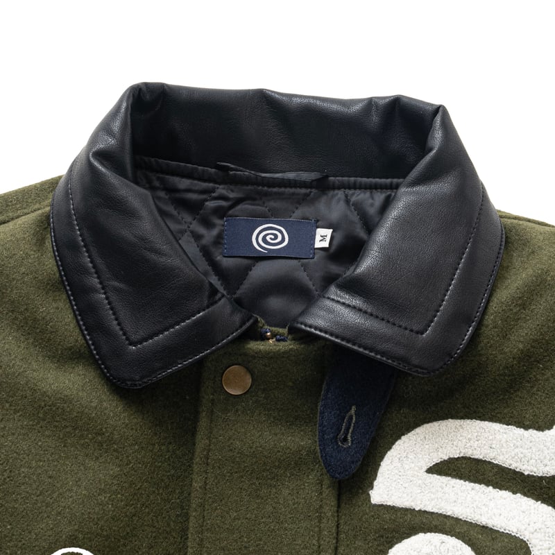SOL soonerorlater / VARSITY JACKET / GREEN | So
