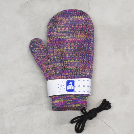 NOROLL / KASURI MITTEN / PURPLE