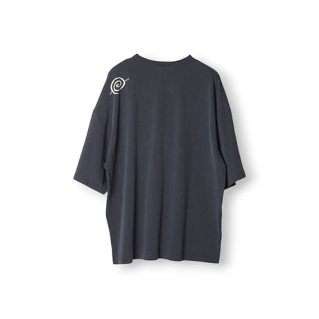SOL soonerorlater / x REFOMED "GURUGURU" 10WASH TEE / CHARCOAL