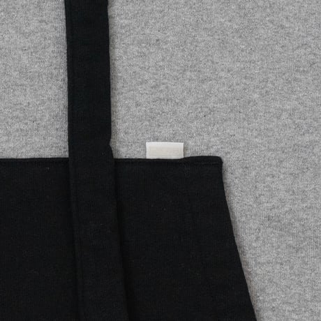 ON-AIR / HEAVY FLEECE BAJA HOODIE / GREY HEATHER x BLACK