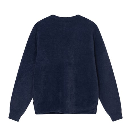 STUSSY / SHAGGY CARDIGAN / DEEP NAVY