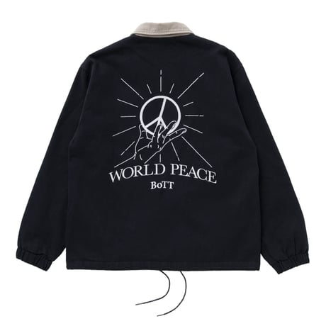 BoTT / HEAVY TWILL COACH JACKET / BLACK