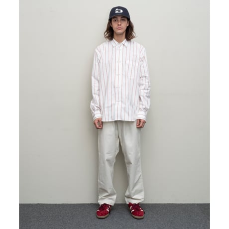 BAL / DOUBLE BUTTON SHIRT / WHITE