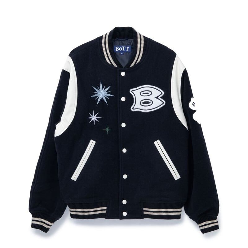 BoTT / TEDDY VARSITY JACKET / NAVY | Sophomore