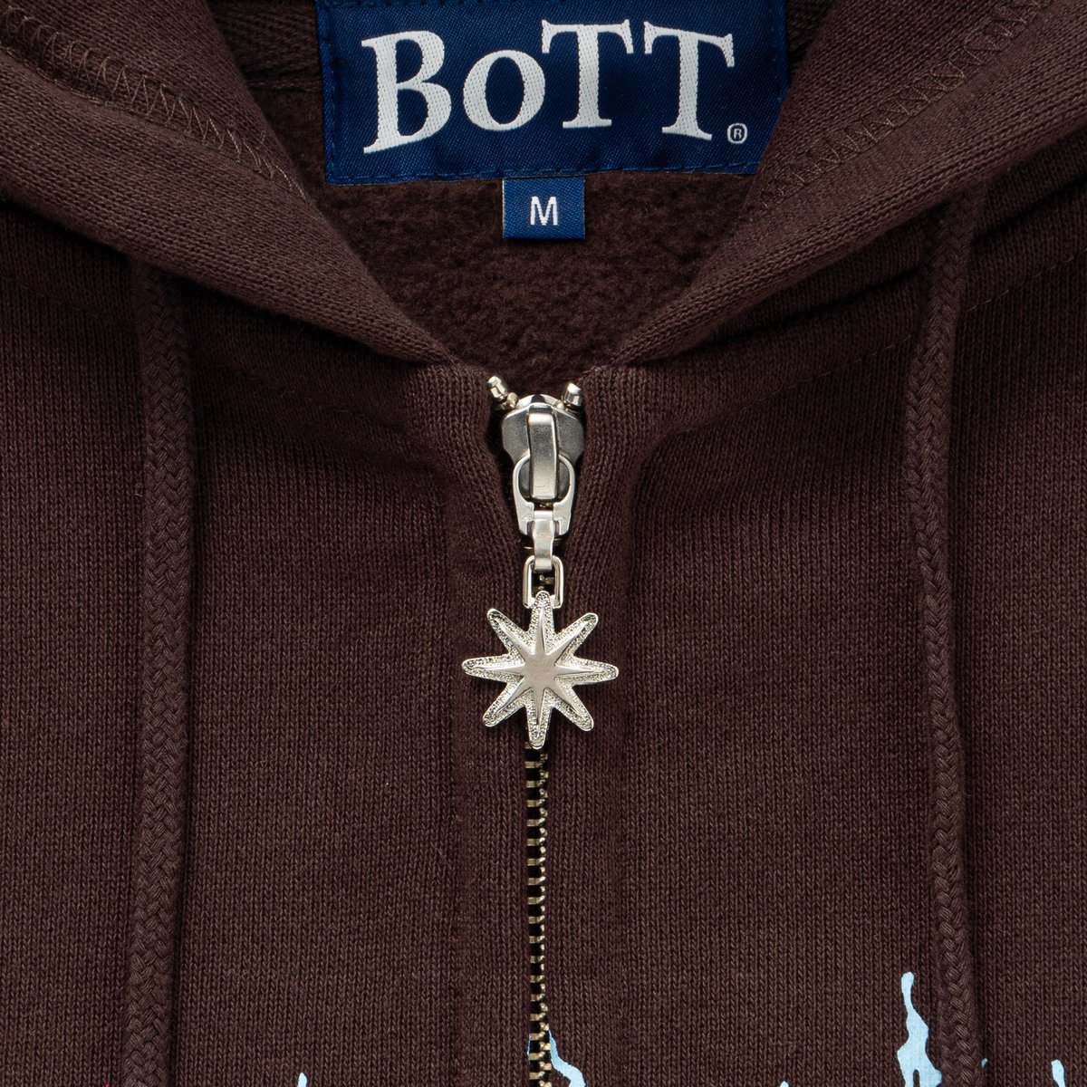 BoTT Embassy Zip Hoodie Brown Mサイズ BoTT Embassy Zip Hoodie Brown Mサイズ