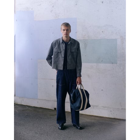 PHIGVEL MAKERS & Co. / DUCK CLOTH BOSTON BAG / FADE NAVY