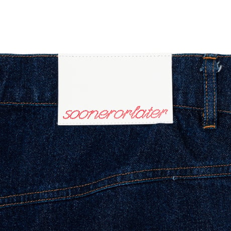 SOL soonerorlater / GURUGURU DENIM SHORTS / INDIGO