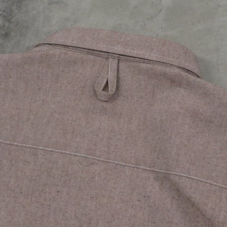 NOROLL / HWR WOOL WEATHER SHIRT / BEIGE