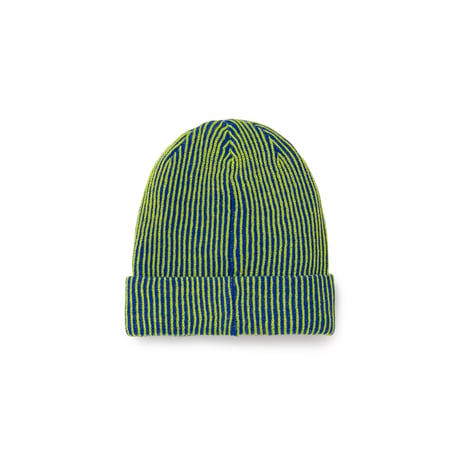 BoTT / CHAIN STITCH BEANIE / BLUE