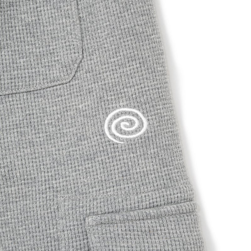 SOL soonerorlater / WAFFLE CARGO SHORTS / GRAY
