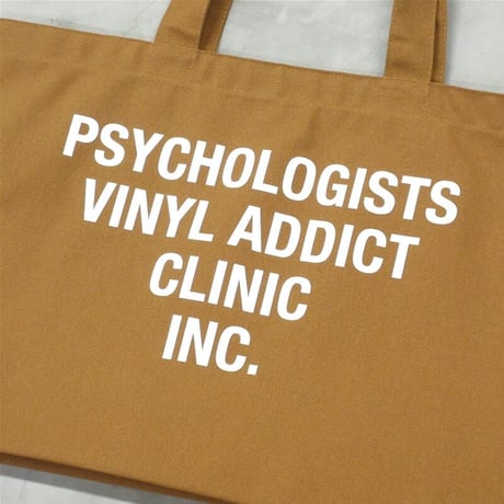 TILT / RECORD TOTE BAG / CAMEL